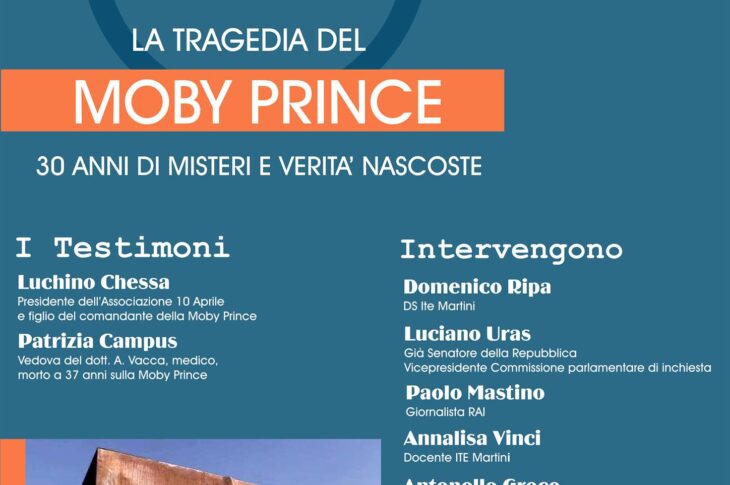 Locandina La tragedia del Moby Prince